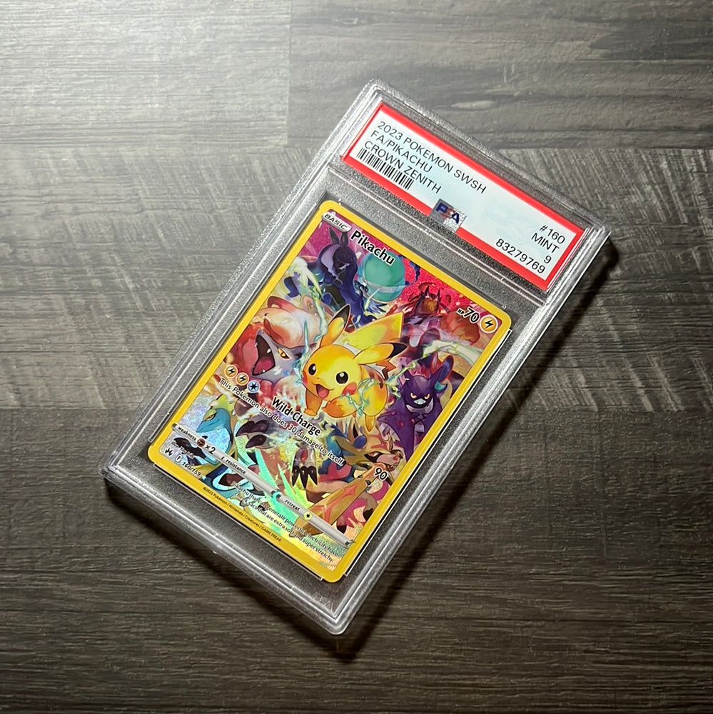 Pikachu FA #160 PSA 9 MINT