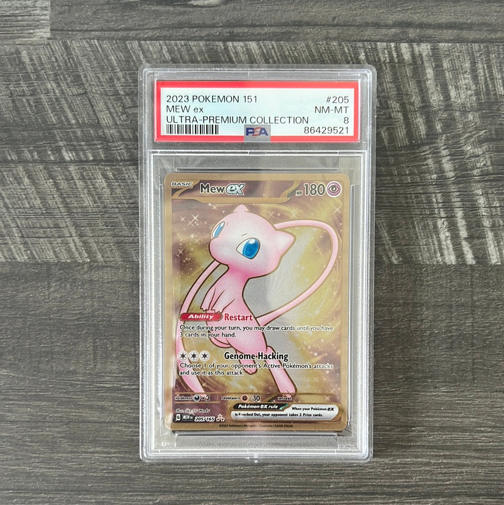 Mew ex 205/165 PSA 8