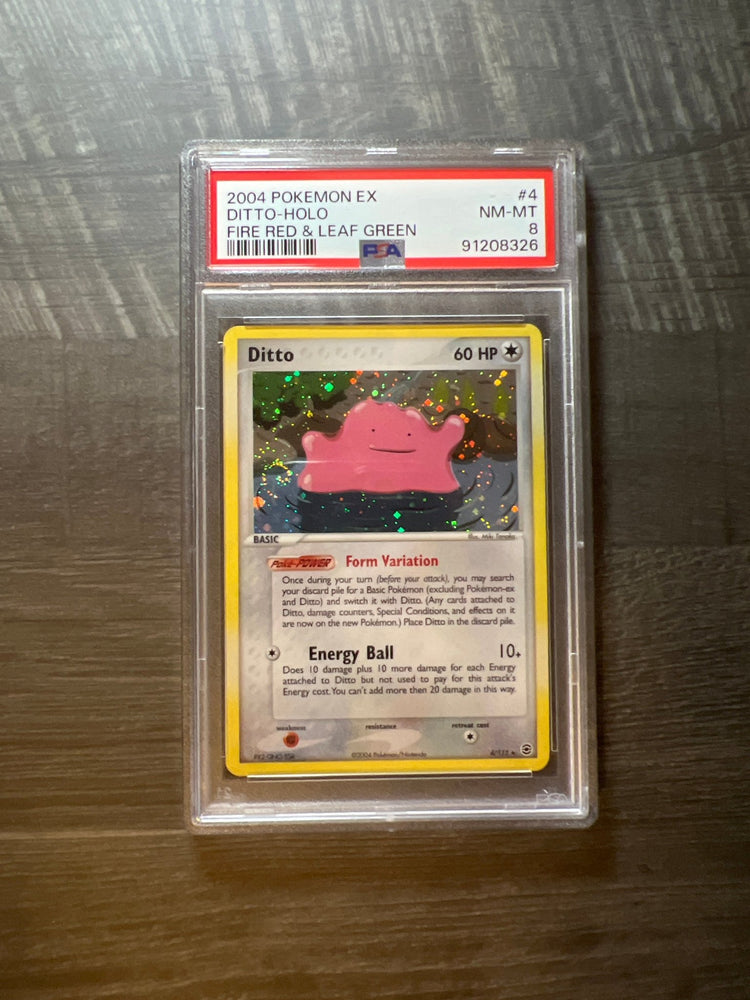 Ditto Holo #4 PSA 8 - Kanto Card Legends